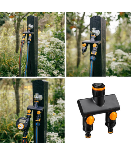 Розподільник 2-х канальний Fiskars (1070577)