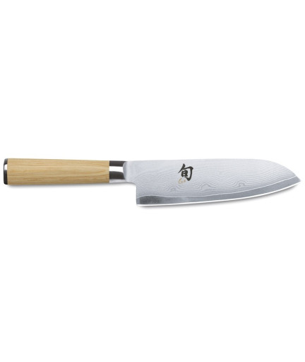 Кухонний ніж KAI Shun Classic White Сантоку 180 мм (DM-0702W) - Уцінка Кухонний ніж KAI Shun Classic White Сантоку 180 мм (DM-0702W) - Уцінка
