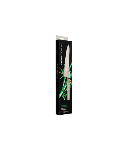 Кухонний ніж для заморожених продуктів 196 мм Samura Bamboo (SBA-0056)