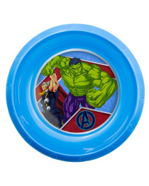 Тарілка дитяча пластикова 16,7х16,7х3,3 см Stor Avengers (74111)