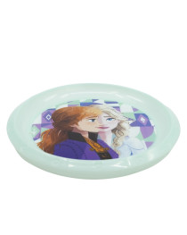 Тарілка дитяча пластикова 21,5х21,5х1,9 см Stor Frozen (74212)