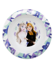 Тарілка дитяча пластикова 16х16х4 см Stor Frozen (74246)