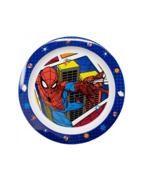 Тарілка дитяча пластикова 20,3х23,1х2 см Stor Spider-Man (74747)