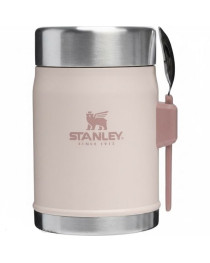 Термос для їжі з ложкою Stanley Classic Legendary Food Jar + Spork Rose Quartz 400 мл (100000104541)