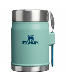 Термос для їжі з ложкою Stanley Classic Legendary Food Jar + Spork Spring Green 400 мл (100000110456)