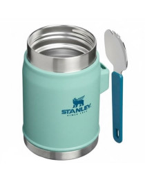 Термос для їжі з ложкою Stanley Classic Legendary Food Jar + Spork Spring Green 400 мл (100000110456)